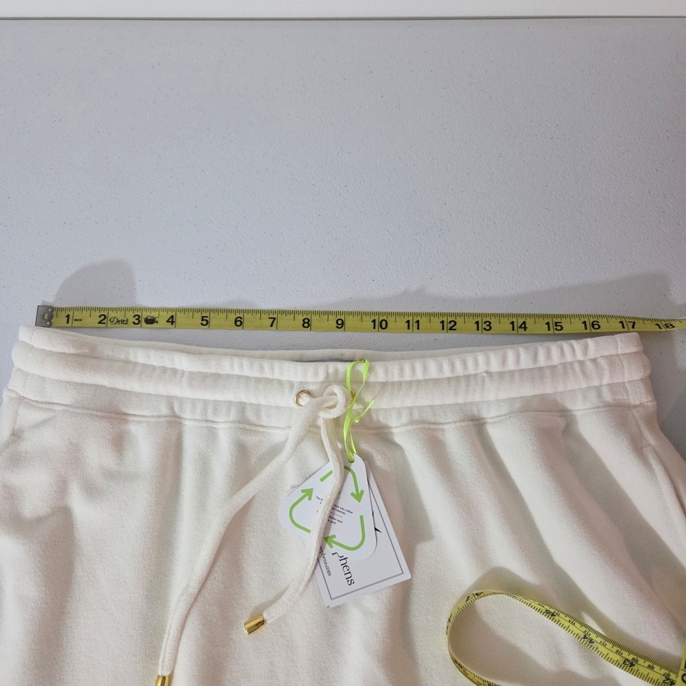 Dudley Stephens Starboard Short Skirt Cream Terry Fleece Scallop XL NEW - Picture 7 of 11